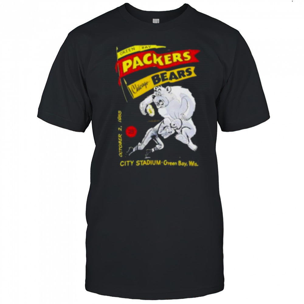 Chicago Bear Packers football 1955 vintage bears shirt