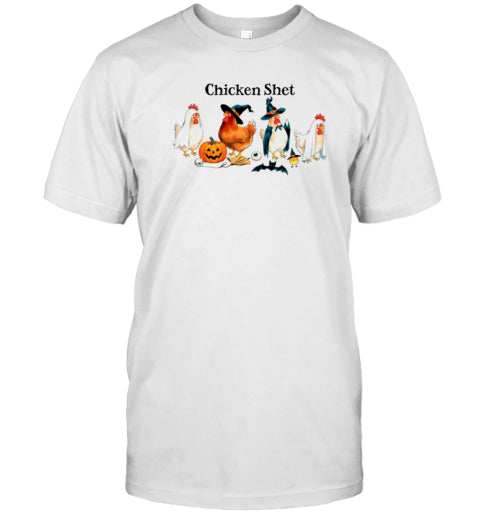Chicken Sheet Halloween Fall Spooky T Shirt