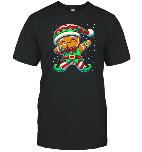 Christmas Gingerbread Man Elf Funny Gingerbread Man Lover T Shirt