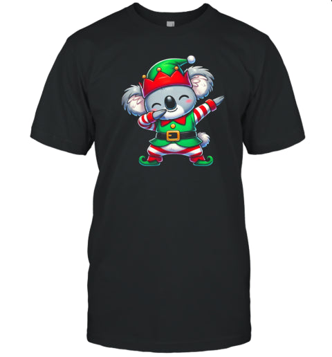 Christmas Koala Elf Funny Koala Lover T Shirt