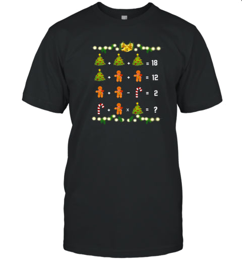 Christmas Math T Shirt