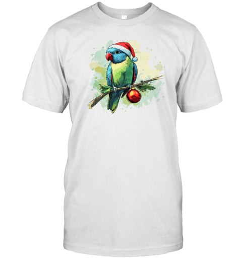 Christmas Parrot T Shirt