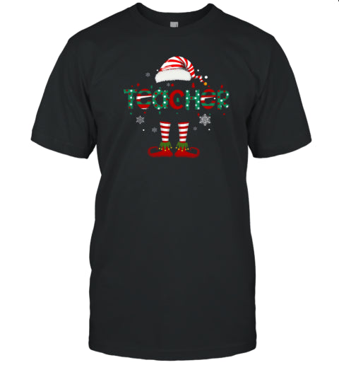 Christmas Teacher T Shirt
