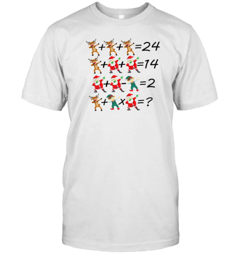 Christmas Vibes Mathematics Teacher T Shirt