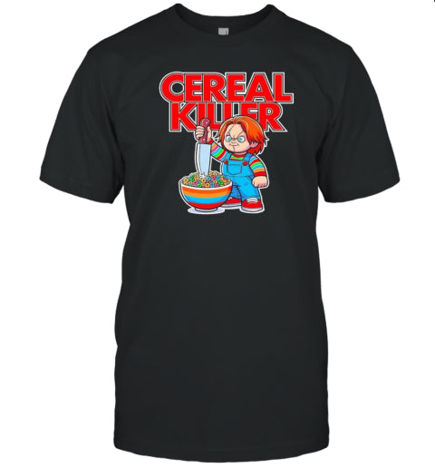 Chucky Cereal Killer Wanna Play Halloween T Shirt