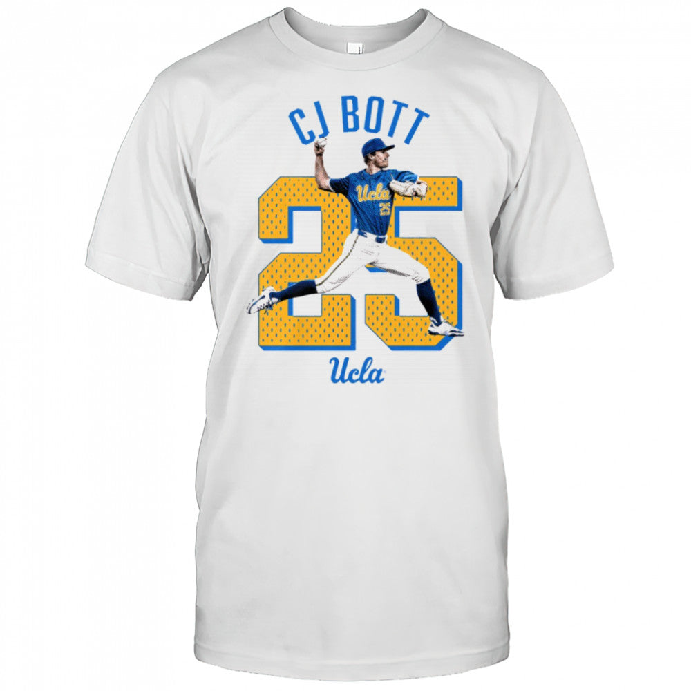 CJ Bott UCLA Bruins Baseball NCAA Division I Illustrated t shirt