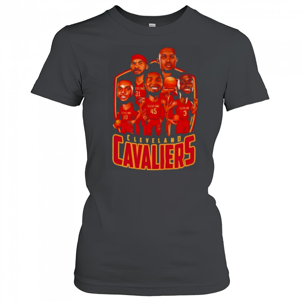 Cleveland Cavaliers 2025 caricature shirt