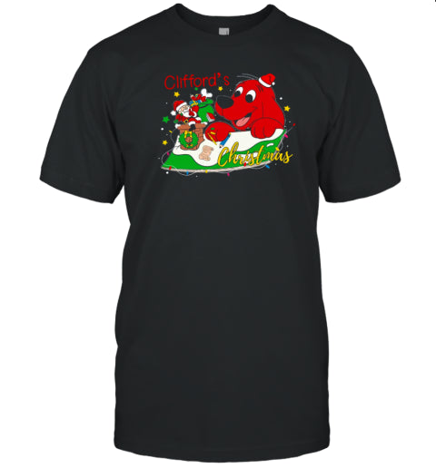 Clifford&#39;s Christmas Teacher T Shirt