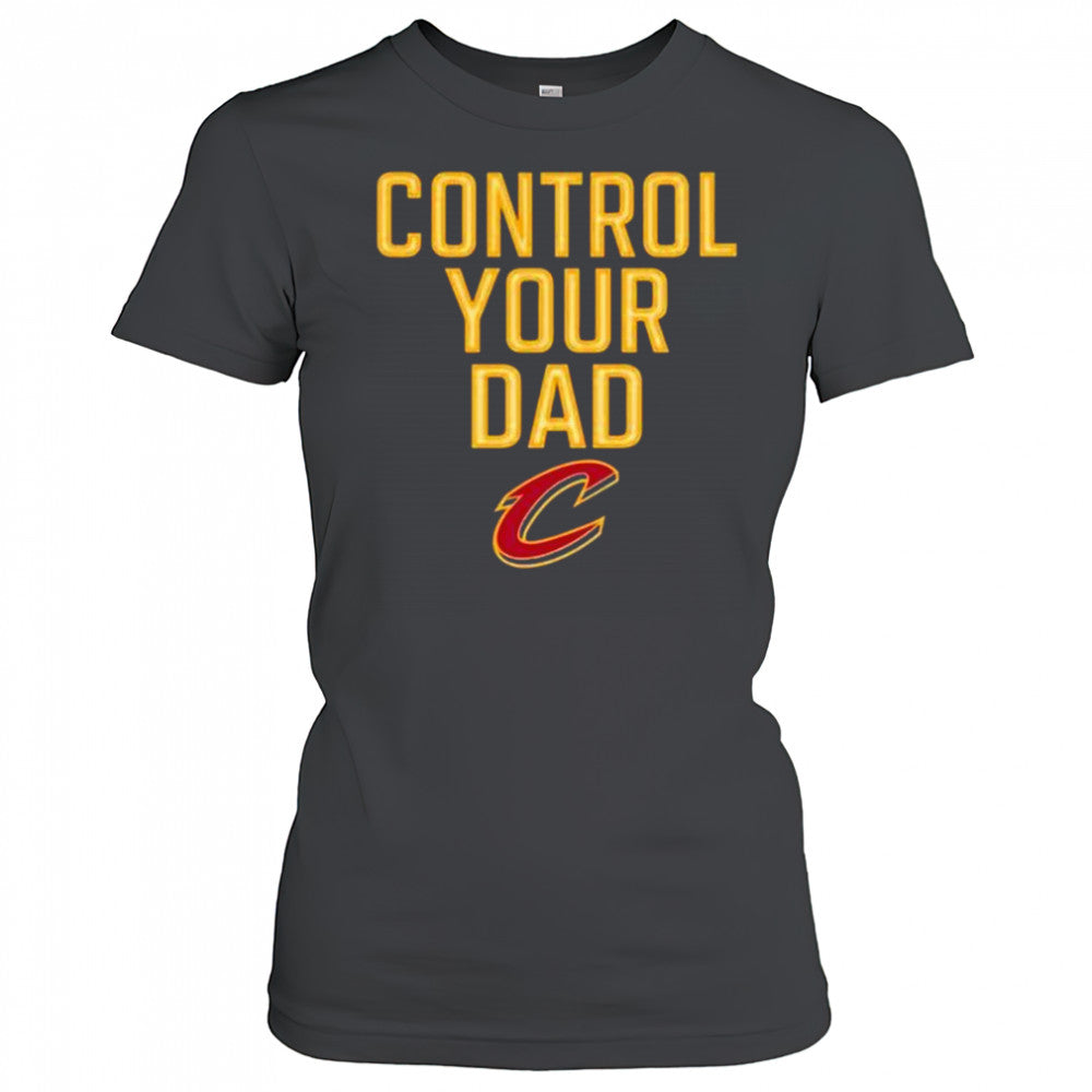 Control Your Dad Cleveland Cavaliers 2025 t shirt