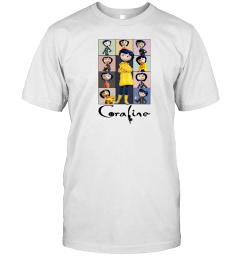 Coraline Cartoon Character Era Tour Halloween T Shirt
