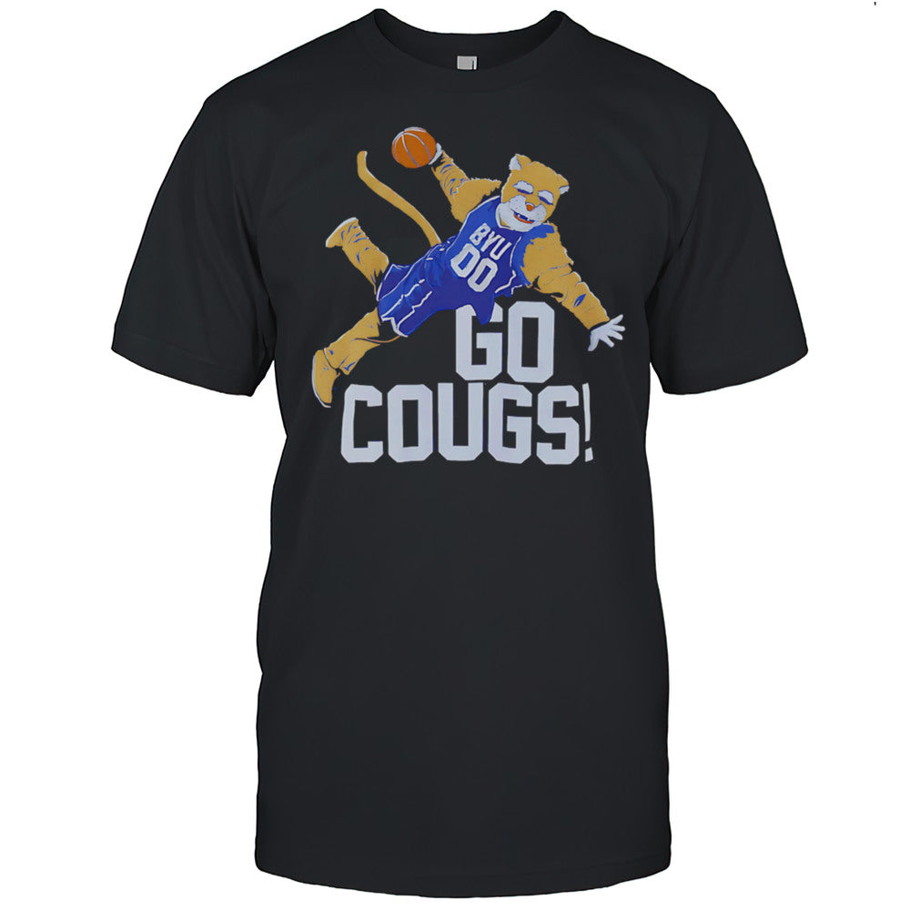 Cosmo Dunk BYU Mascot Go Cougs Shirt