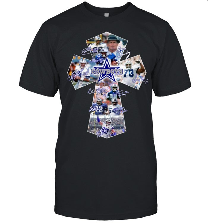 Cowboys signatures shirt