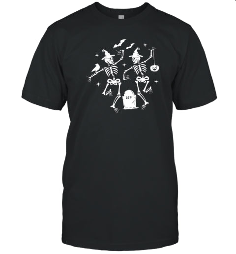 Dance Skeleton Halloween Teacher T Shirt