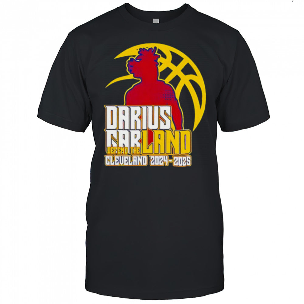 Darius Garland defend the land 2024 2025 Cleveland Cavaliers shirt