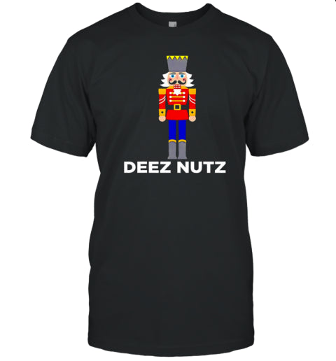 Deez Nutz Nutcracker Ugly Christmas T Shirt