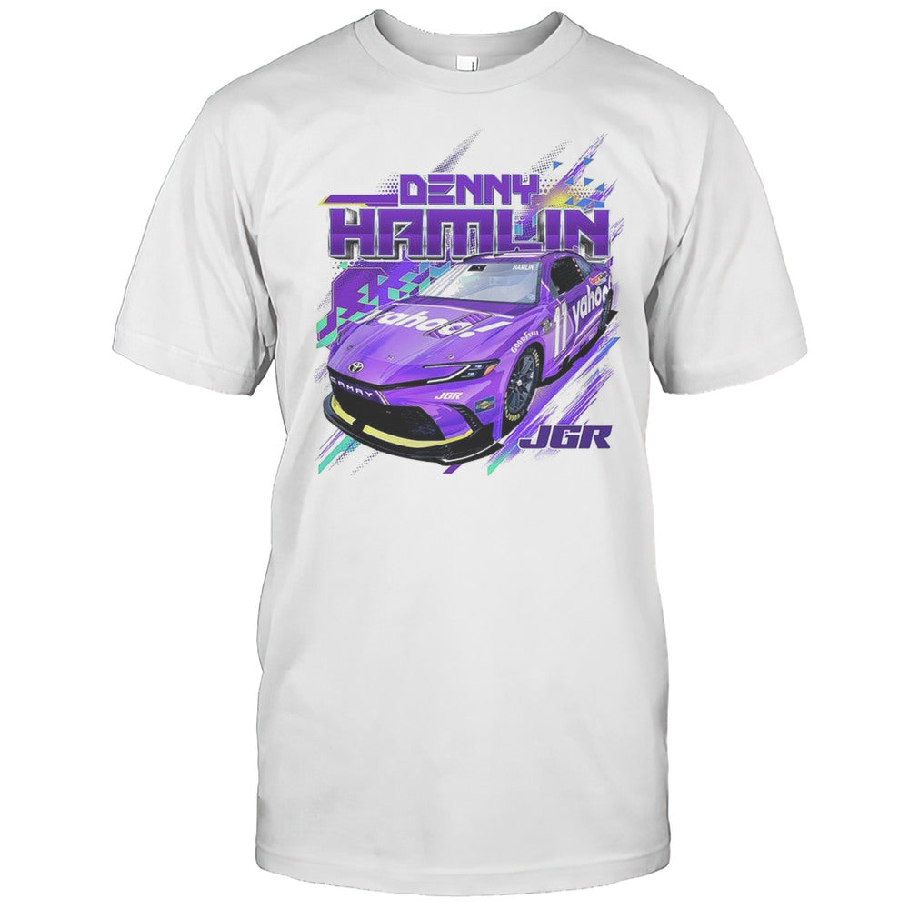 Denny Hamlin Yahoo Car Shirt