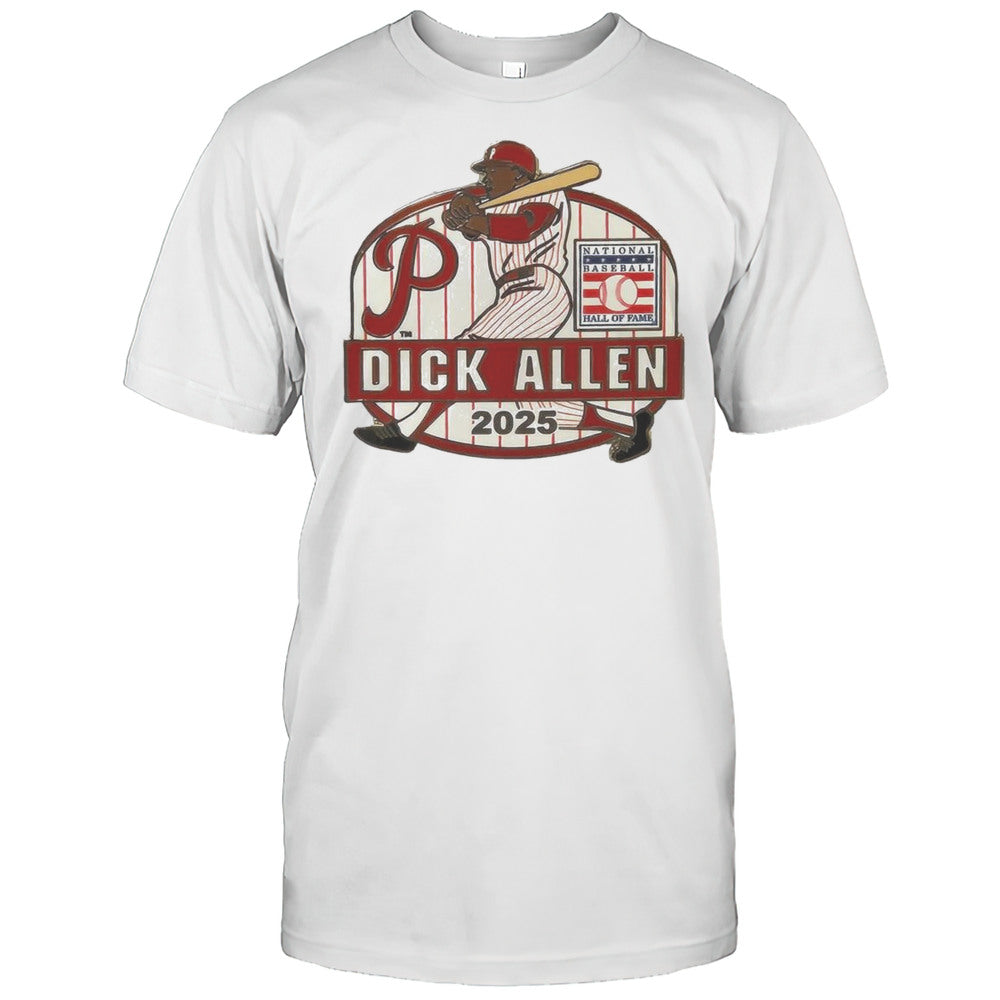 Dick Allen Philadelphia Phillies Hall Of Fame Class Of 2025 Collectors Shirt