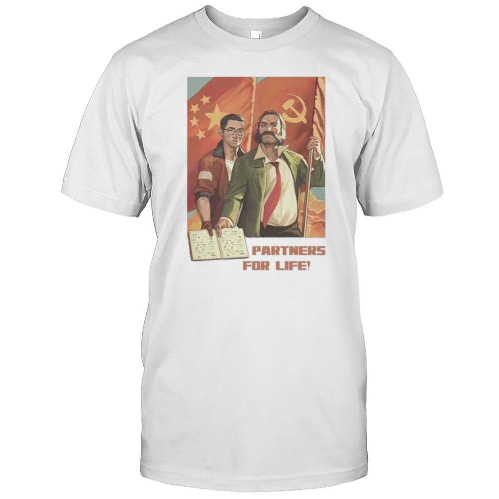 Disco Elysium Partners For Life T shirt