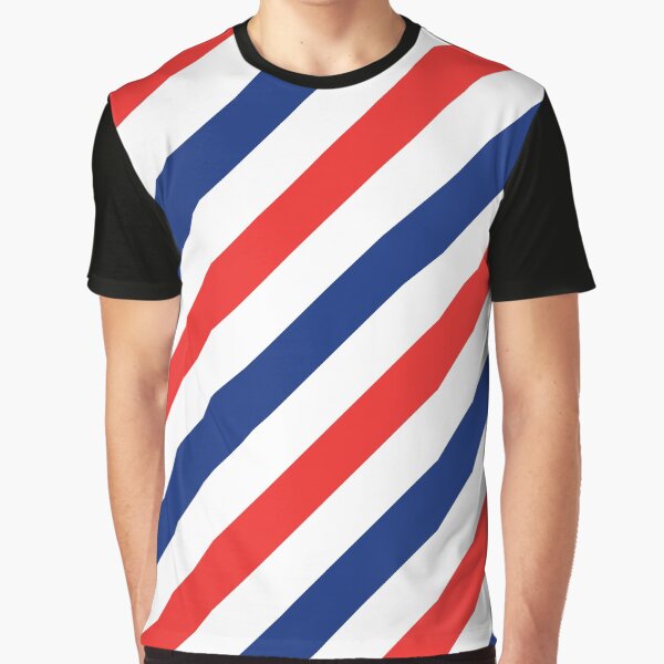 Barber Stripes Graphic T-Shirt for Sale by XOOXOO