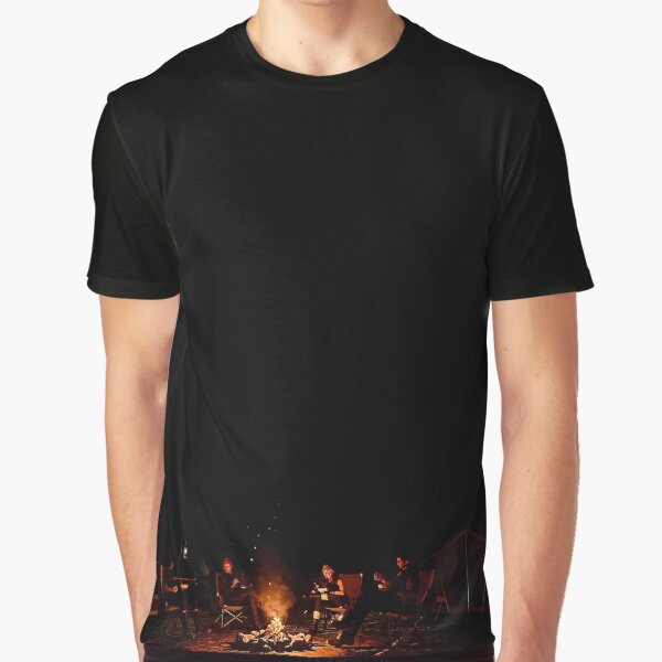 Campsite Graphic T-Shirt for Sale by gysahlgreens
