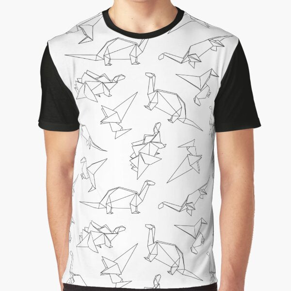 Origami Dinosaurs Graphic T-Shirt for Sale by storm-illust