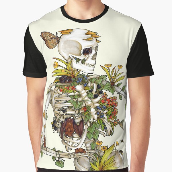 Bones and Botany Graphic T-Shirt for Sale by edemoss