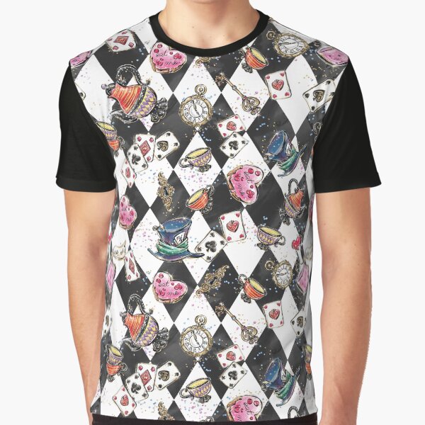 Alice In Wonderland Graphic T-Shirt for Sale by EldaAndLucie