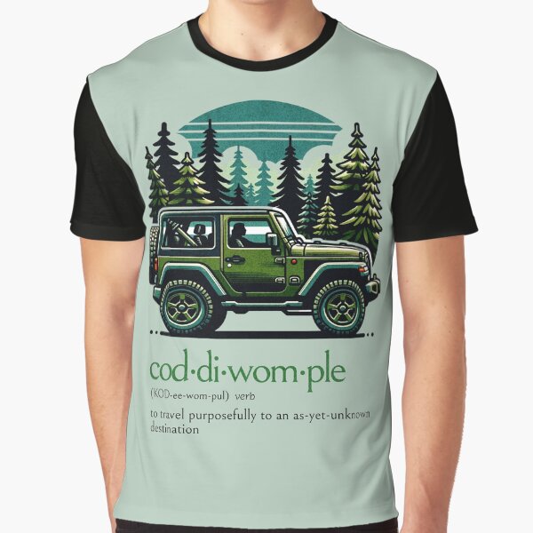 Coddiwomple Graphic T-Shirt for Sale by quiggleton