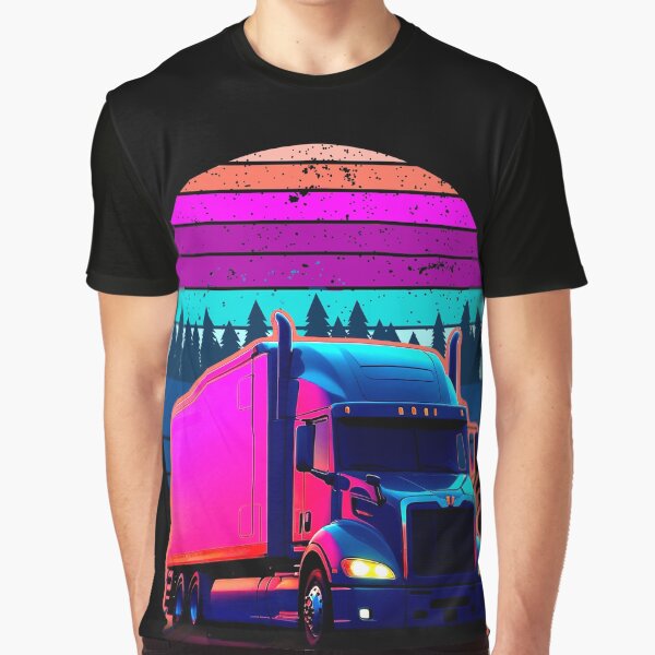 "Trucking is in my DNA, gift for truck driver, trucker dad" Graphic T-Shirt for Sale by mwebba2005