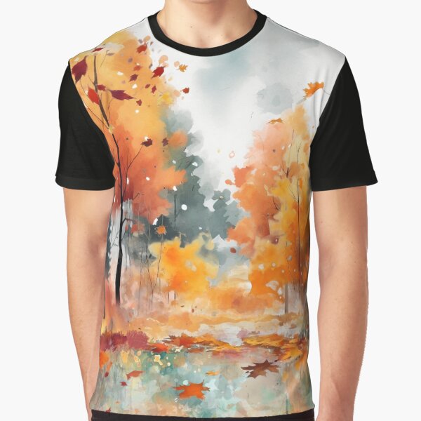 Autumn Colors Graphic T-Shirt for Sale by ArtStyleAlice