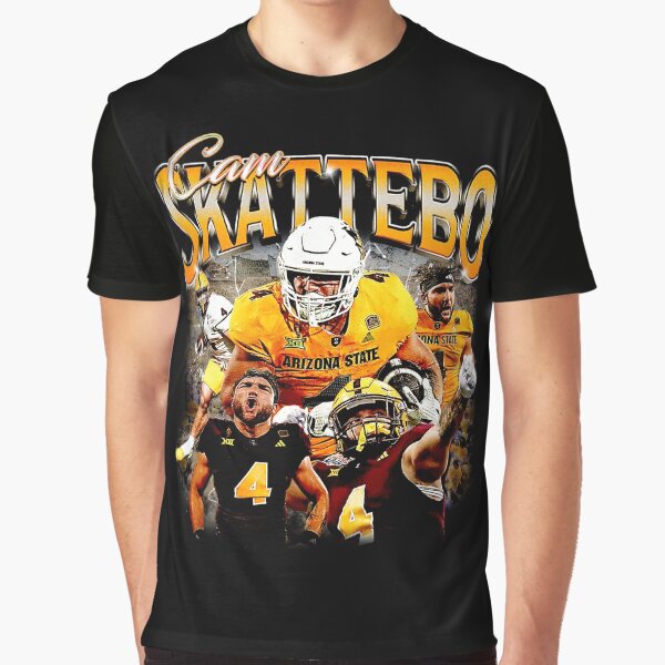 Cam Skattebo - 90's bootleg design Graphic T-Shirt for Sale by Primotees