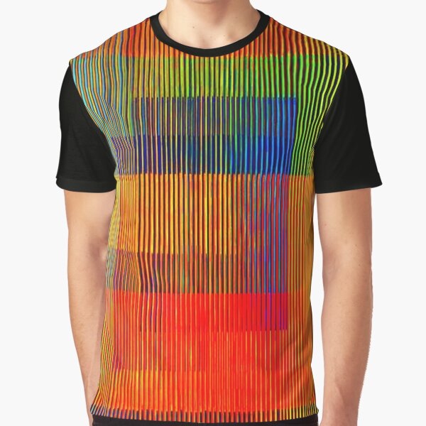 Artwork by Carlos Cruz Diez  Graphic T-Shirt for Sale by PopHauss