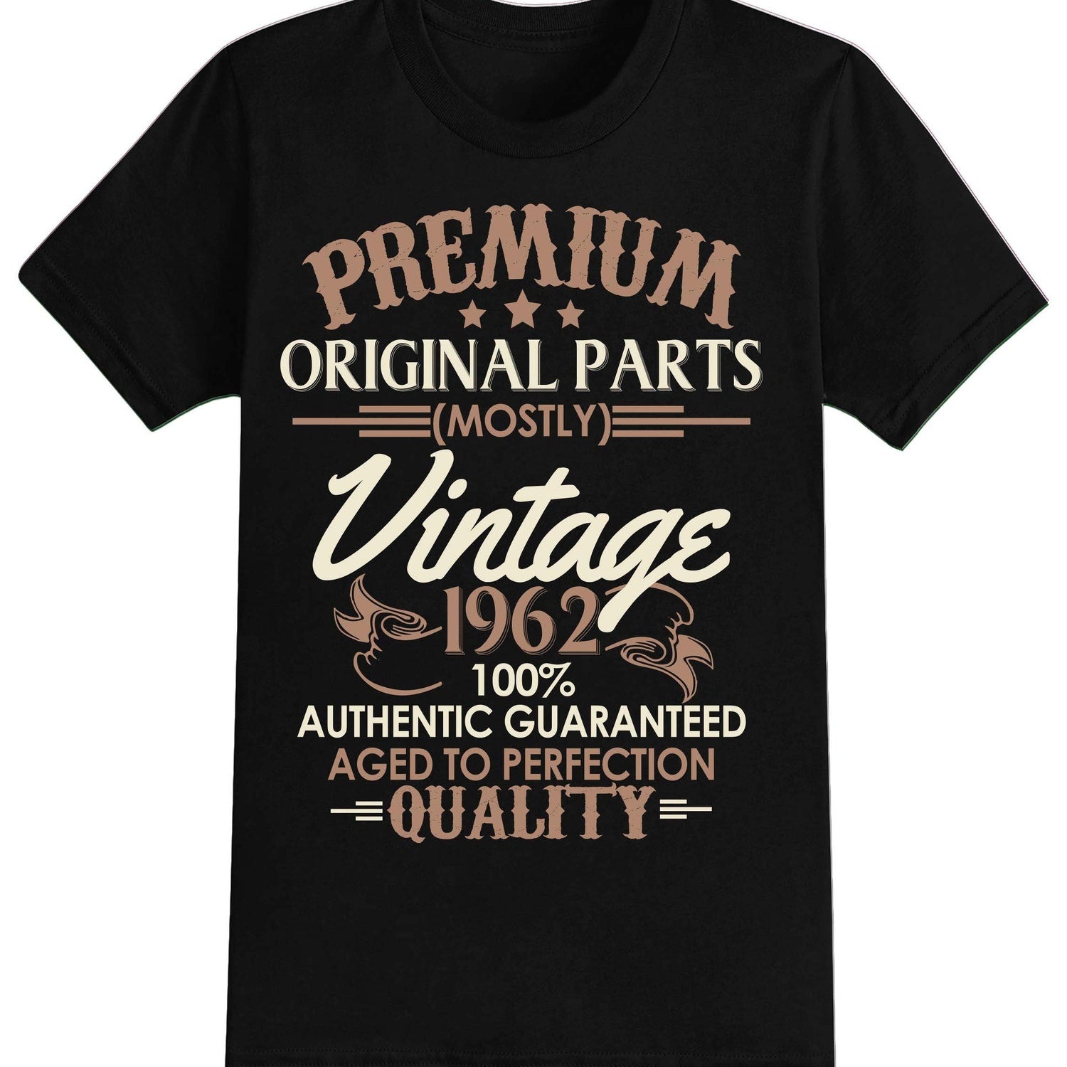 60th Birthday Gift T-Shirt: Vintage 1963 Aged Perfection