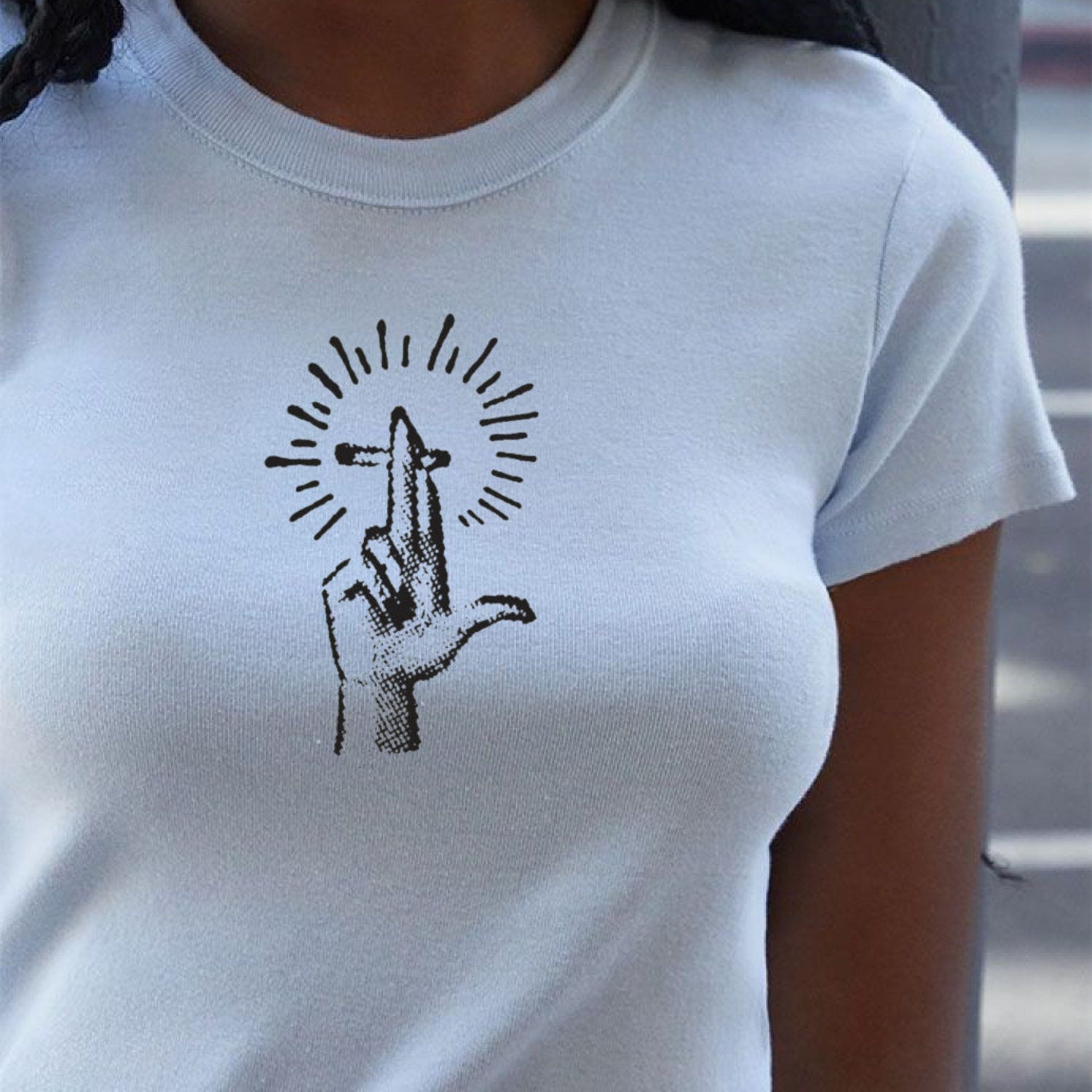 Cigarette Baby Tee, Coquette Baby Tee, Vintage Graphic Top, Pinterest Aesthetic, 90s Tshirt, Y2K, Rockstar Girlfriend Baby tee, Graphic Tee