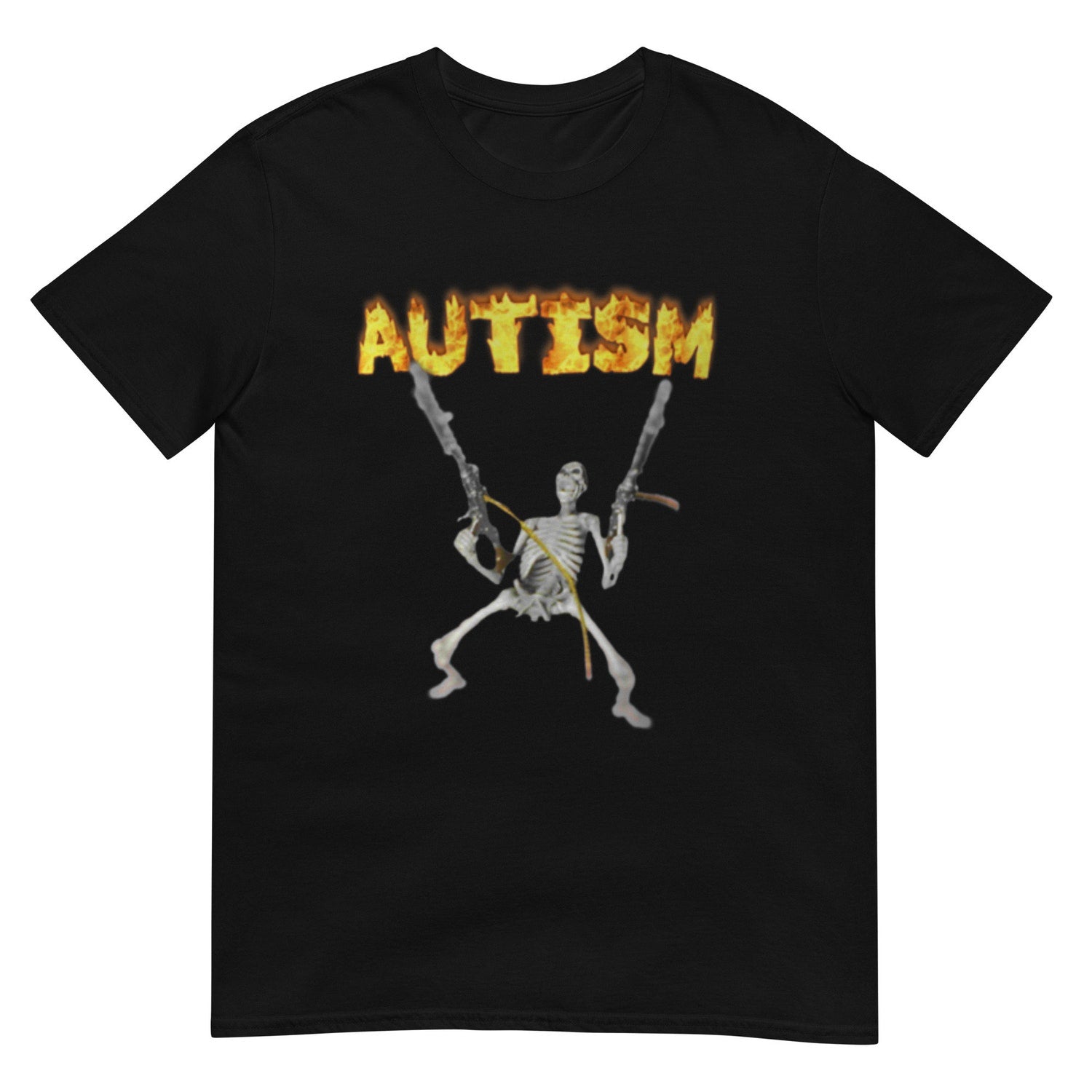 Autism Skeleton T-Shirt: Awareness Graphic Tee, Support Awareness Gift