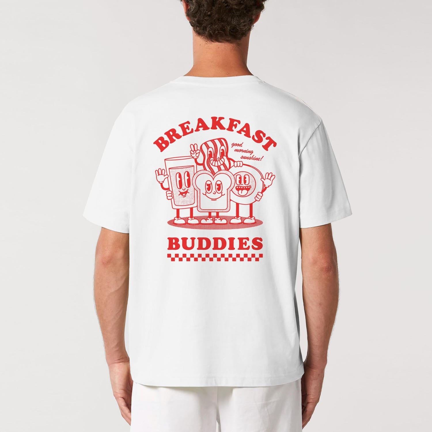 BREAKFAST BUDDIES T Shirt | Unisex T Shirt | Graphic T Shirt | Retro Cartoon T Shirt | Cute Aesthetic T Shirt | Diner T Shirt | Mascot Tee