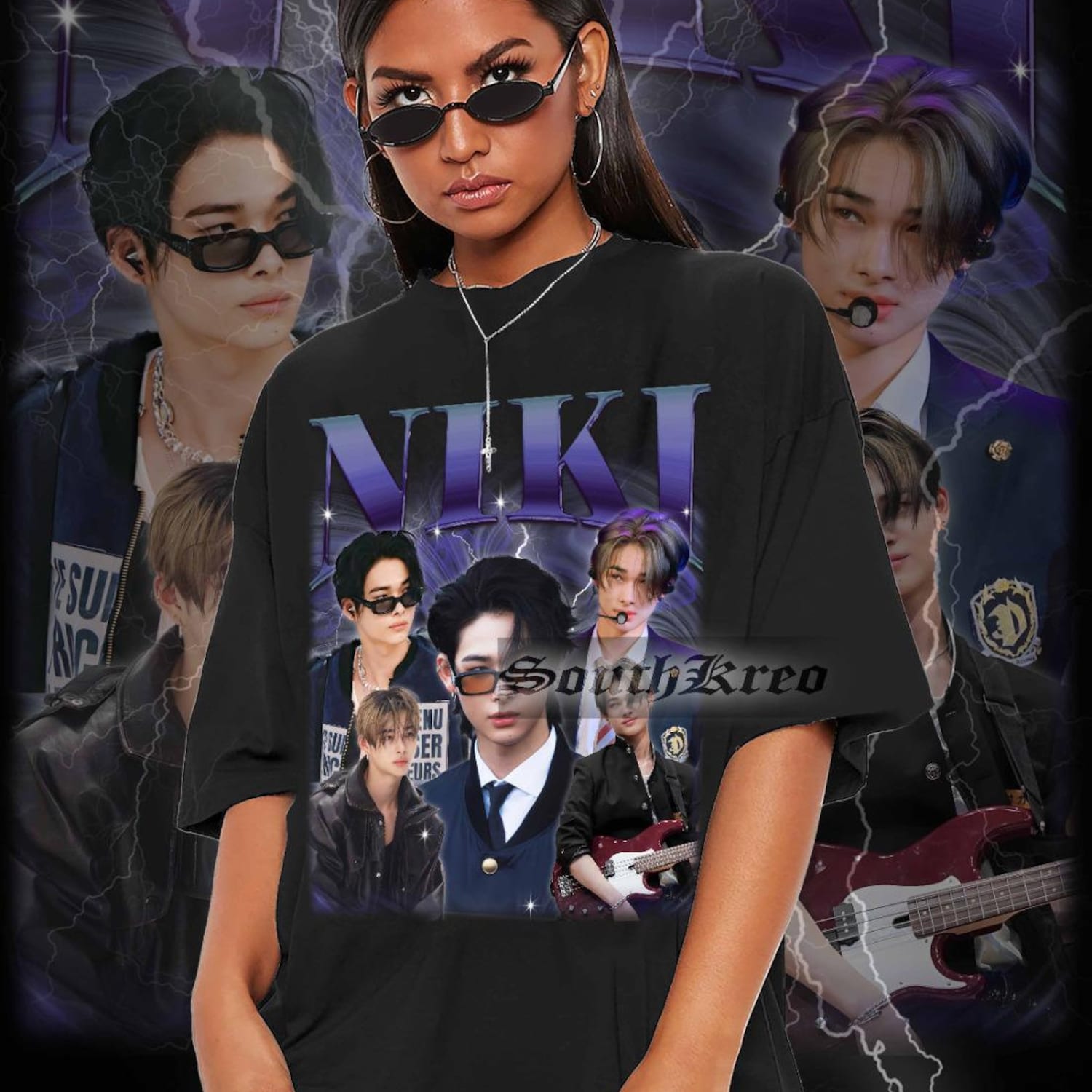 Limited Niki Kpop Vintage Unisex Tshirt, Niki Fan Tees, Niki Homage Tshirt, Retro Niki Shirt, Kpop Shirt, Kpop Merch, Kpop Gift For Birthday