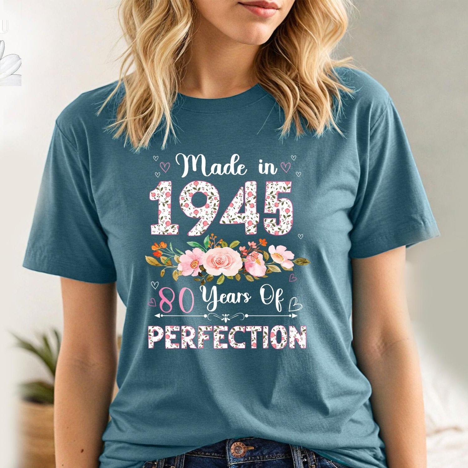 80th Birthday Shirt , 80th Birthday Gift , 80th Birthday Tee , 1945 Hotrod ,1944 Birthday Gift For , 80th Birthday Gift For , Vintage Gift