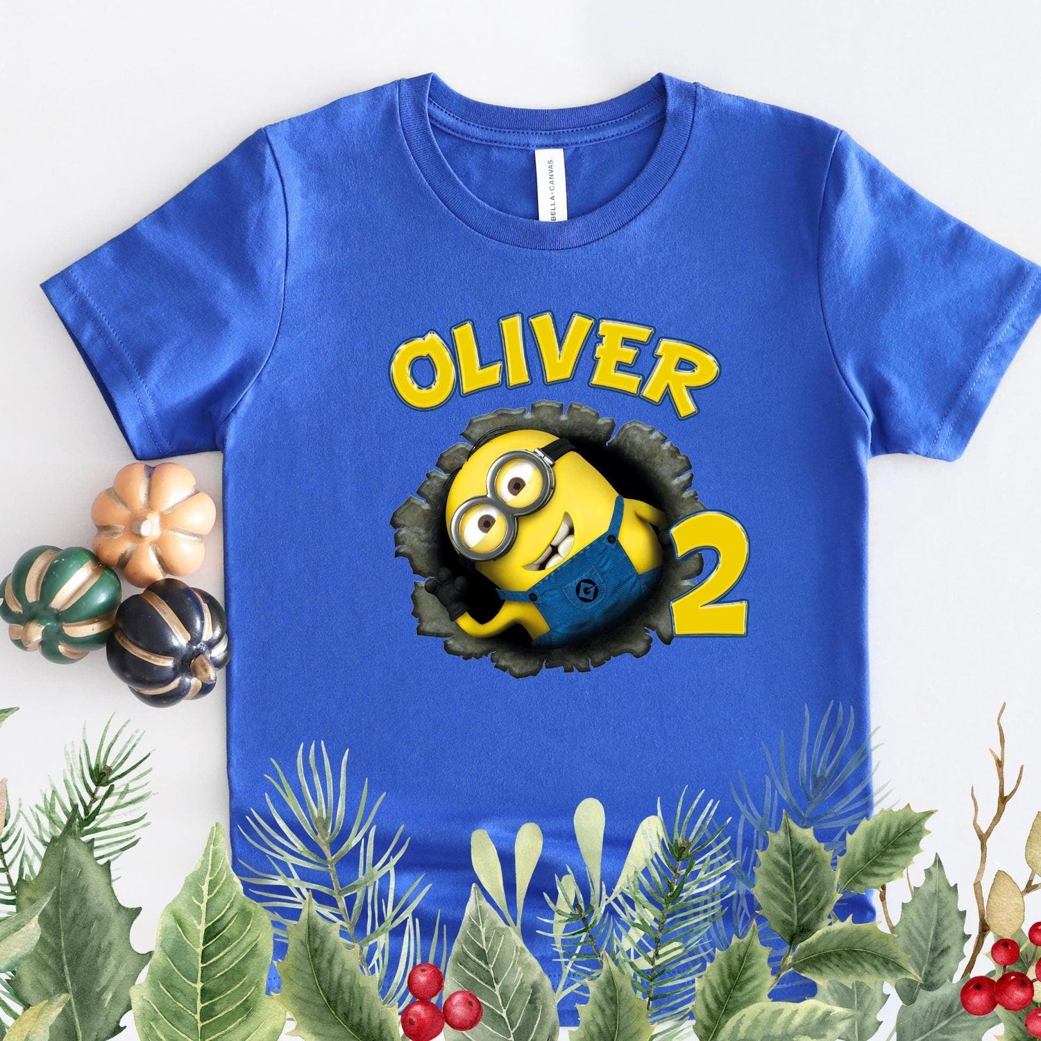 Custom Minion Birthday Shirt, Minion Birthday Shirt,  Cute Minion Shirt, Personalized Shirt, Minion Shirt, Minion Party Shirt, Gift for Kids