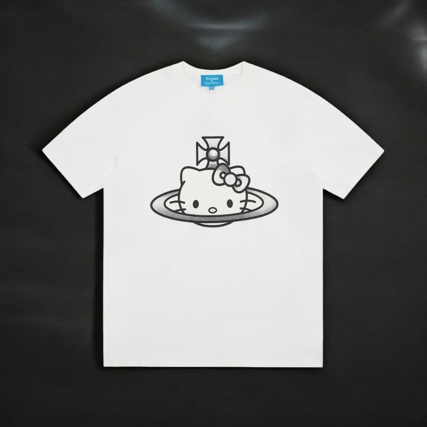 Sanrio Vivienne Westwood Shirt | Crewneck, Shirt, Vivienne, Globe, y2k, aesthetic, westwood, grunge, Hellokitty, Kuromi, Cute, Gift, Baggy