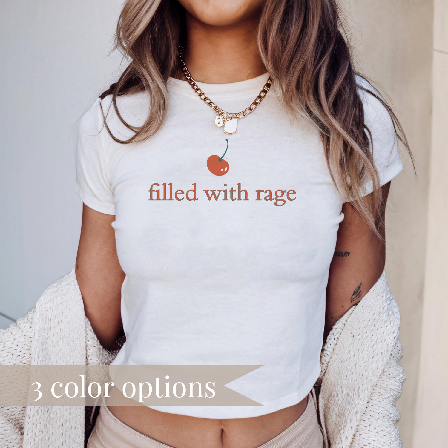 Cute Baby Tee for Women Crop Top T Shirt Trending Y2K Baby Tee for Girl Cherry Aesthetic Rage Consume Me Cherries Summer Tank for Woman 2025