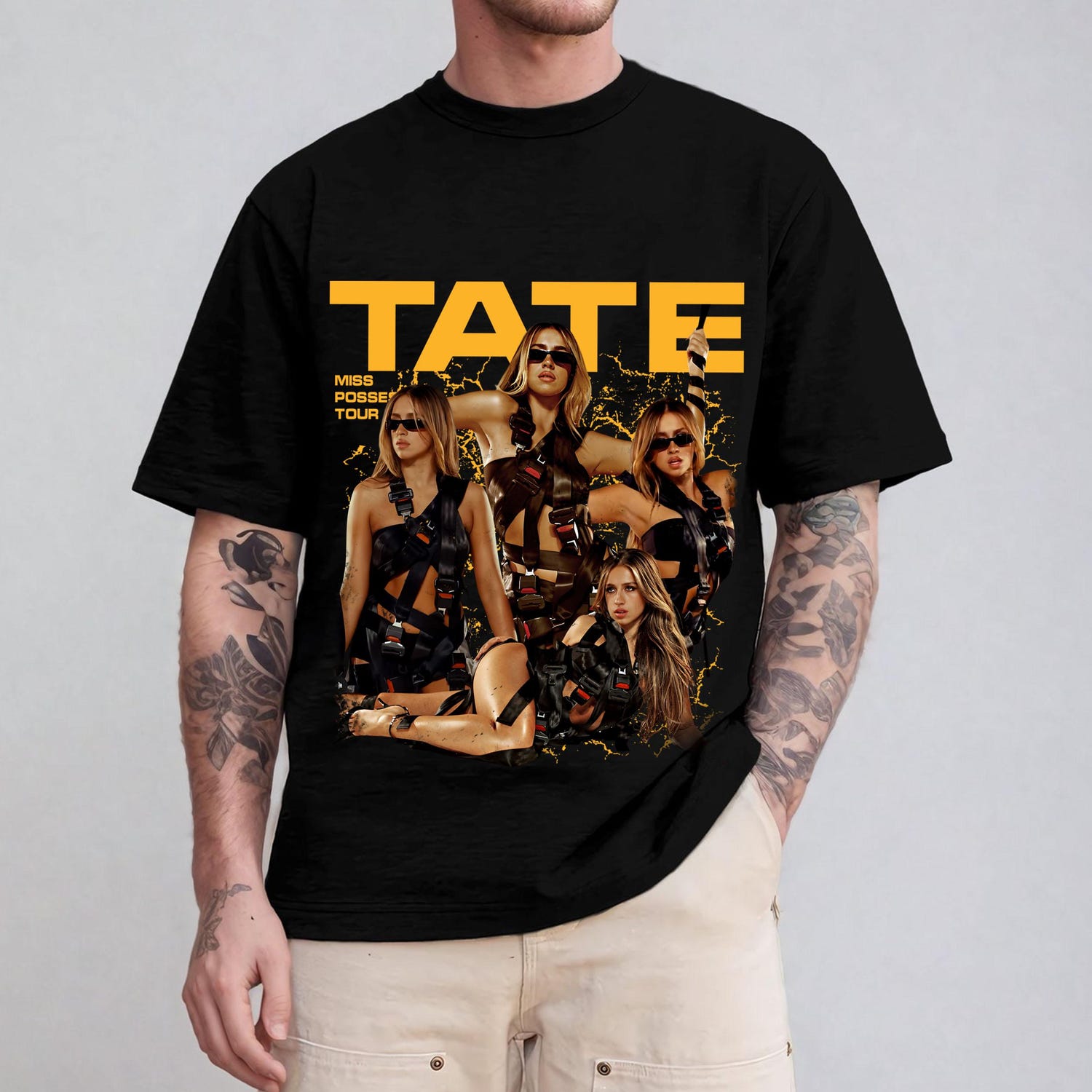 Comfort Colors Tate McRae Miss Possessive Tour Shirt