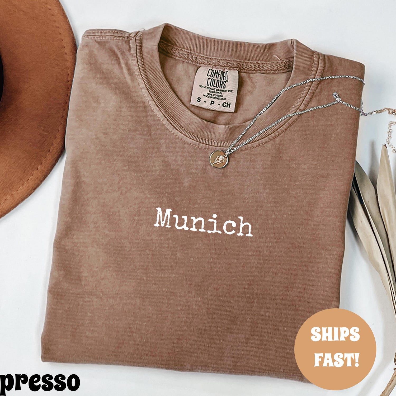 Comfort ColorsÂ® Munich Shirt, German City Shirt, Aesthetic Travel Shirt, Graphic Tee, Women's Shirt, Cute Vacation Shirt, Trendy Tee