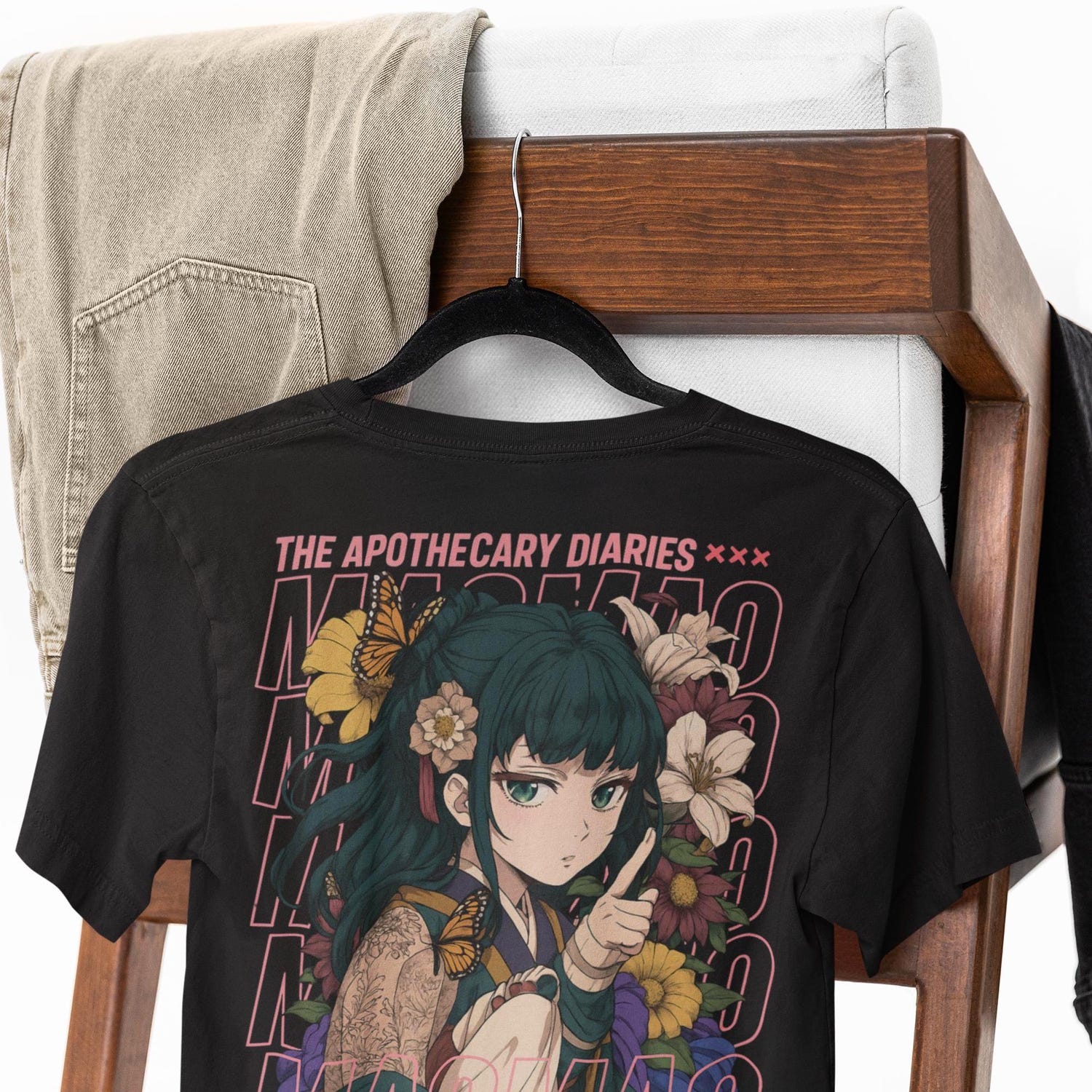 Maomao TShirt , Anime Inspired Apothecary Diaries Tee, Cute Manga Shirt, Gift for Anime Fans, Japanese Aesthetic Apparel