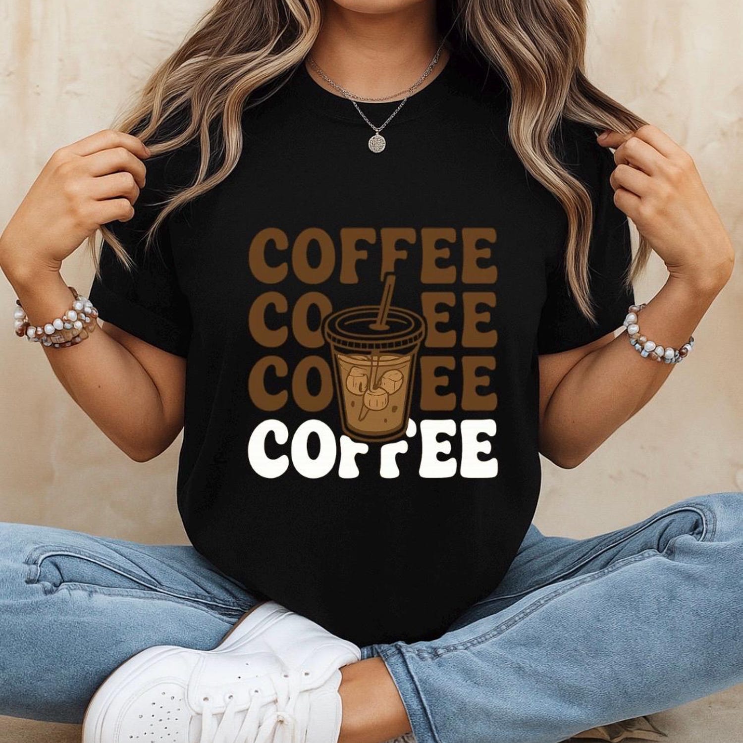 Coffee Lover Comfort Colors® T-Shirt: Vintage Coffee Graphic Tee, Barista Gift