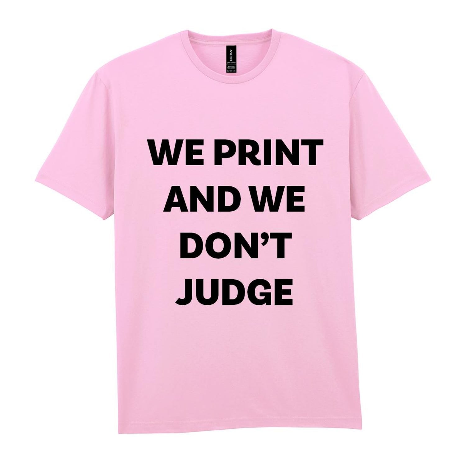 Custom Printed Pink T-Shirt: Personalized Design for Events