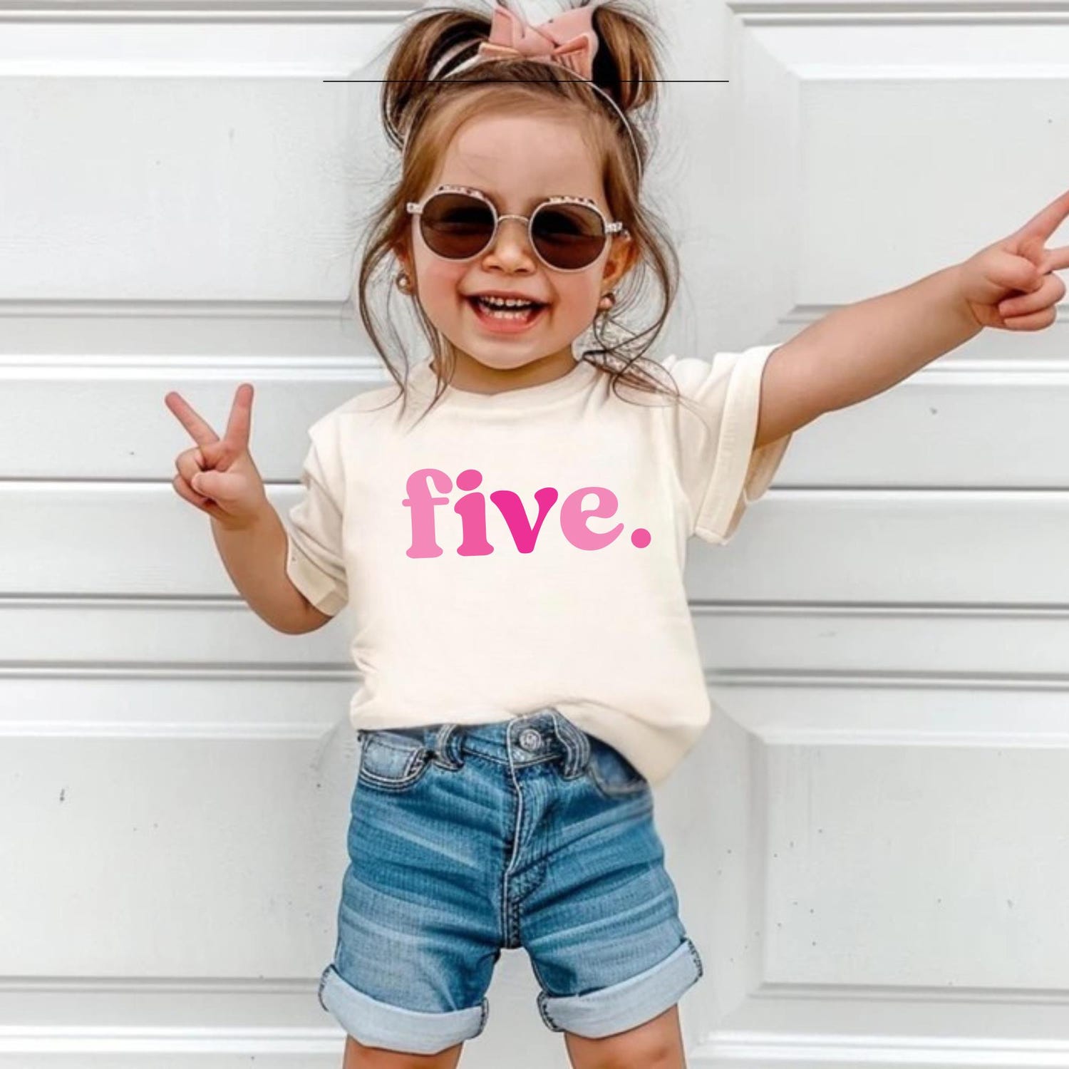 5th Birthday Shirt Girl, Birthday Girl Sweatshirt, 6th Birthday Girl Shirt, FIVE Birthday Tshirt 5, Kids Birthday TeeGirls 5th Birhday Gift