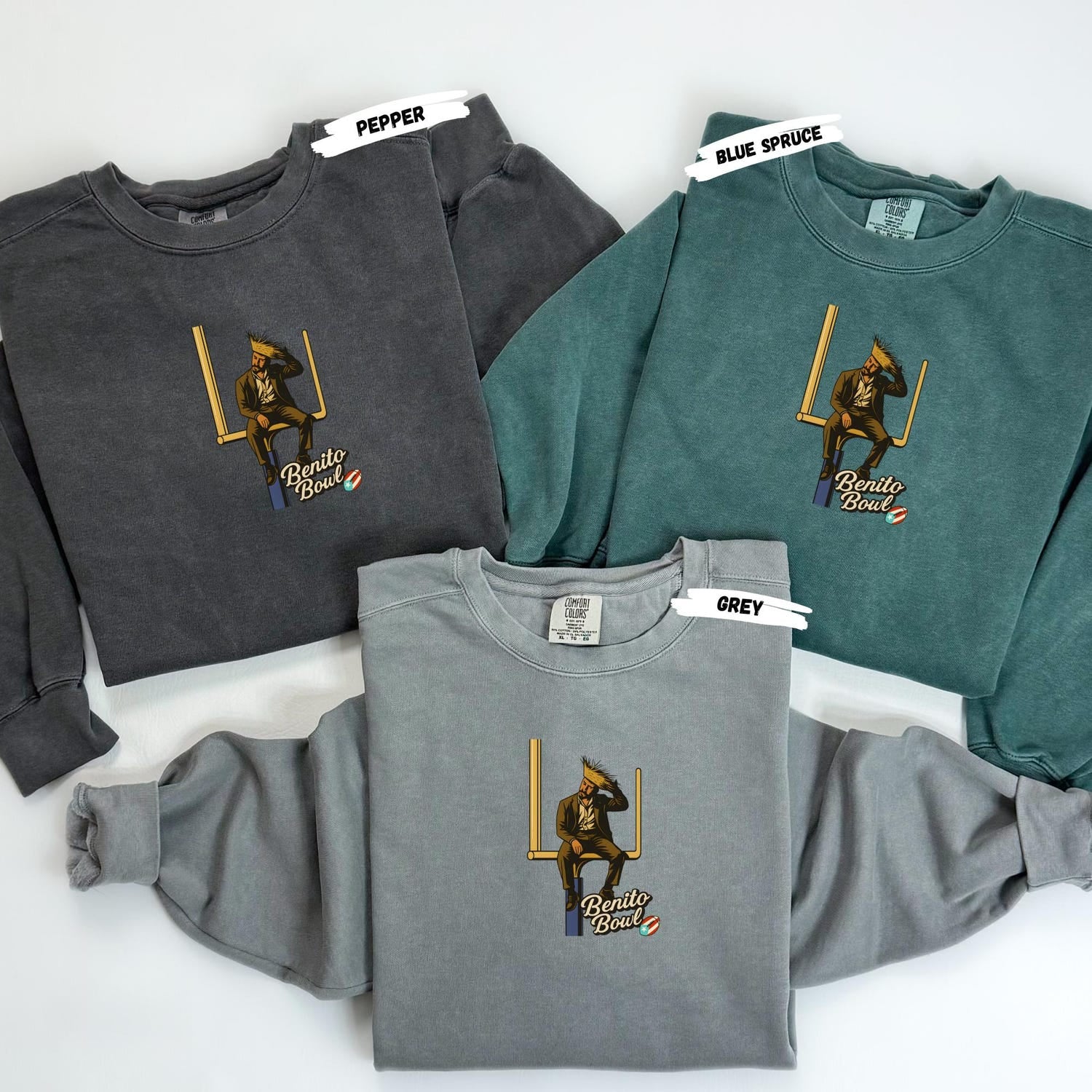 Benito Bowl Halftime Show T-Shirt: Super Bowl 2025 Comfort Colors® Tee, Game Day Apparel