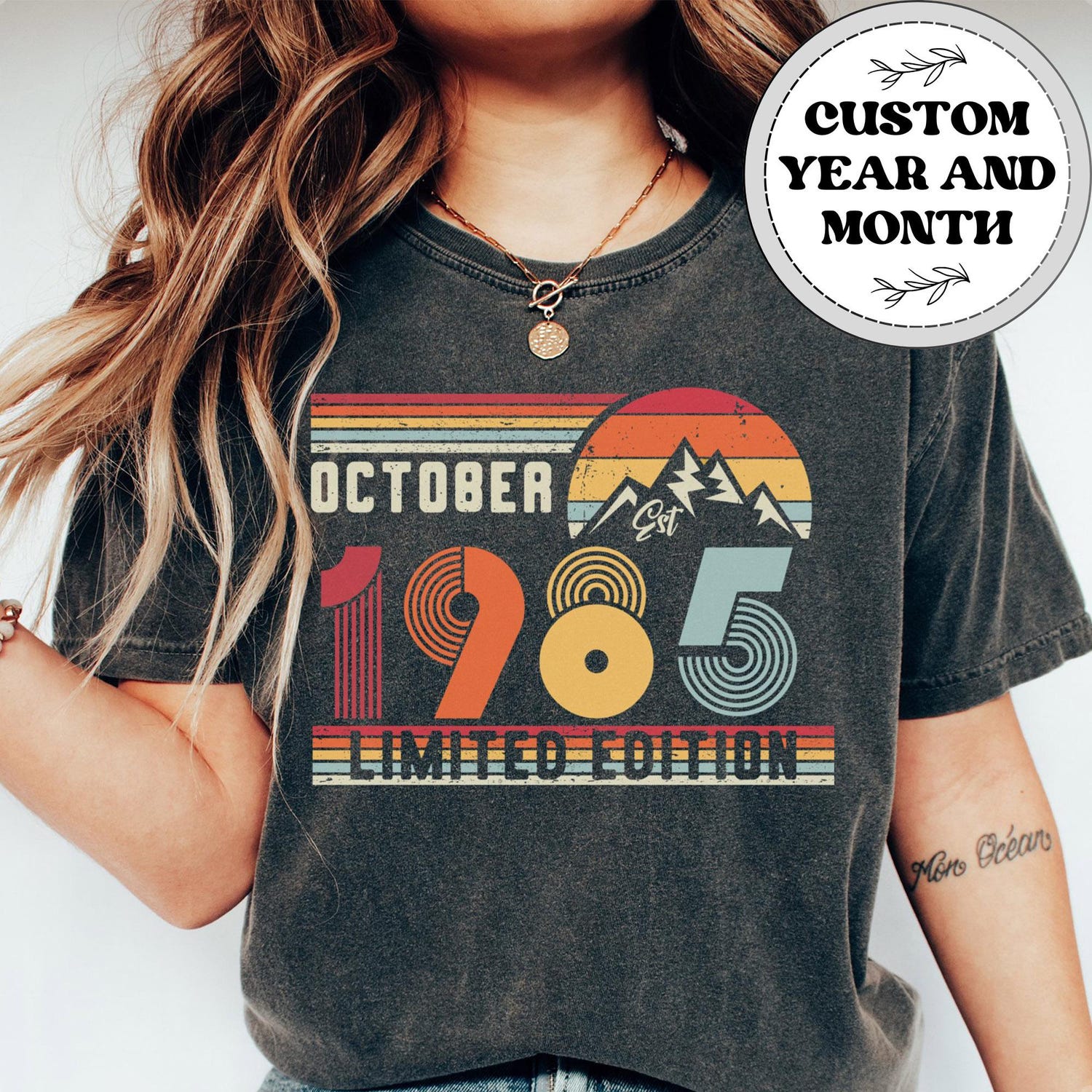 40th Birthday Limited Edition Retro Shirt, 1985 Bday Sweatshirt Gift, 40 Years Old Bday Hoodie for Women / Men, Forties 40s Party Tee