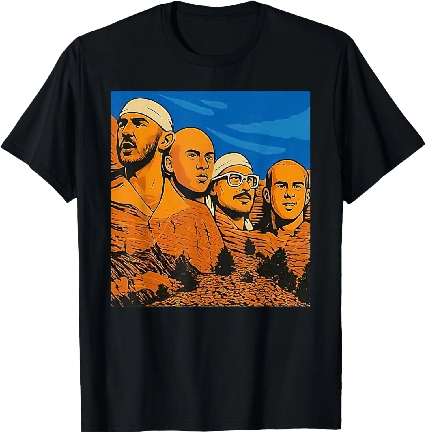 Basketball Tee Alex Caruso Mount Rushmore T-shirt